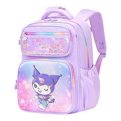 Stylish Cartoon School Backpack for Girls - Lightweight Large Capacity Bag for Boys Girl Kids, Travel Bag (41 X 29 X 14 CM)