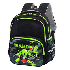 School Bags for Boys - Dinosaur Print Bagpack Large Capacity Multipurpose Shoulder Bag, Lightweight Travel Bag, Casual Bag (41 X 30 X 15 Cm)