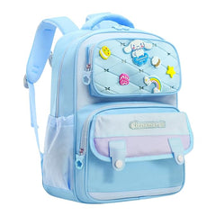Large Capacity School Bags for Kids - Cartoon Print Girls Bags for School, Travel, Picnic, Camping 5-12 Years Old (40 X 28 X 13 Cm)
