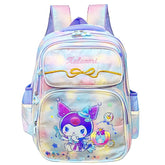 Cute Kawaii Cartoon School Backpack for Girls - Lightweight Multiple Compartments with Comfortable Shoulder Straps (41 X 32 X 20 Cm)