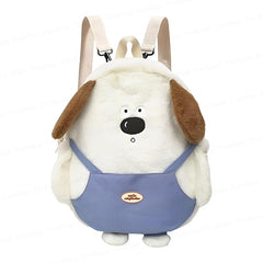 Miniature Teddy Bear Shaped Kids Backpack – Plush Bags for Pre-Schoolers and Kindergarten Kid 2-5 Years (30 x 30 x 7 cm)