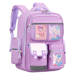 School Bag for Students - Large Capacity Orthopedic Shoulder Bag for Kids, Casual Backpack, Travel Bag, Picnic Bag