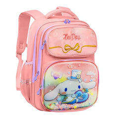 Cartoon Print School Bags for Girls - Large Capacity School Backpack for School, Travel, Picnic, Camping 5-12 Years Old (40 X 30 X 18 Cm)