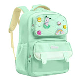 Large Capacity School Bags for Kids - Cartoon Print Girls Bags for School, Travel, Picnic, Camping 5-12 Years Old (40 X 28 X 13 Cm)