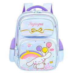 Cute Kawaii Cartoon School Bag for Girls - Lightweight Multiple Compartments Backpack with Comfortable Shoulder Straps (41 X 32 X 20 Cm)