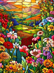 5D Diamond Painting Kit Includes Colourful Diamonds DIY Art and Craft Kit for Kids and Adults Suitable for Home Leisure and Wall Decoration (30 X 40 Cm)