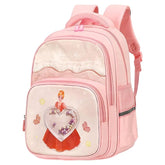 Stylish Cartoon School Backpack for Girls - Durable Spacious Waterproof Backpack for School Girl Kids Bag for 6 To 12 Years (41 X 30 X 15 Cm)