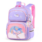 School Backpack for Girls - Lightweight Large Capacity Stylish School Bag for Girls (40 X 29 X 13 CM) (Purple)