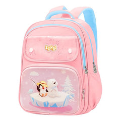 School Bags for Girls, Kids - Penguin Print Large Capacity School Backpack for School, Travel, Picnic, Camping 5-12 Years Old (40 X 30 X 17 Cm)