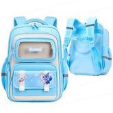 Cartoon Design School Backpack for Girls - Lightweight Burden-Free Stylish Water-Resistant Durable Bag for Kids 8–12 Years (41 X 31 X 20 Cm)