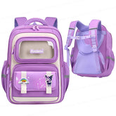 Cartoon Design School Backpack for Girls - Lightweight Burden-Free Stylish Water-Resistant and Durable Bag for Kids 8–12 Years (41 X 31 X 20 Cm)