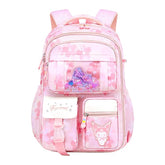 Kawaii School Backpack for Girls - Large Capacity Multifunctional Lightweight Bag for Travel, Picnic (42 X 25 X 15 CM)