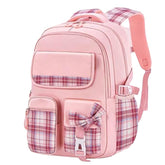 Large Capacity Shoulder Backpack for Girls Kid, Orthopedic Casual Backpack for students