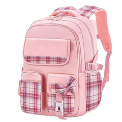 Large Capacity Shoulder Backpack for Girls Kid, Orthopedic Casual Backpack for students