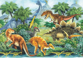 5D Diamond Painting Kit for Kids and Adults - 12x16inch Suitable for Home Leisure and Wall Decoration, Gift for Kids and Adults (Dinosaurs)
