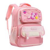 Large Capacity School Bags for Kids - Cartoon Print Girls Bags for School, Travel, Picnic, Camping 5-12 Years Old (40 X 28 X 13 Cm)