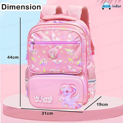 Unicorn Backpack for Girls - Lightweight Large Capacity Stylish School Bag, Travel Bag, Picnic Bag for Girls,(44 X 31 X 19 CM)