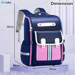 Large Capacity Shoulder Backpack for Girls Kid, Orthopedic Backpack for students