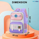 School Backpack for Kids – Durable and Spacious Lightweight School Bag for Girls Kids for 5-7 Year (41 X 30 X 16 Cm)