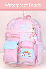 Unicorn Backpack for Children - Lightweight Large Capacity Orthopedic School Bag for Boys Girls Kids (39 X 31 X 20 CM)