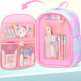 Unicorn Backpack for Children - Lightweight Large Capacity Orthopedic School Bag for Boys Girls Kids (39 X 31 X 20 CM)