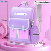 Large Capacity Shoulder Backpack for Girls Kid, Orthopedic Casual Backpack for students