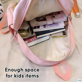 Capybara Backpack for Kids – Bags for Pre-Schoolers and Kindergarten Kid 2-5 Years (35 x 30 x 12 cm)