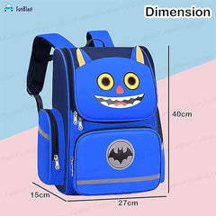 Unicorn Print School Bags for Girls - Large Capacity Travel, Picnic, Camping Backpack for Kids 5-12 Years Old (40 X 27 X 15 Cm)