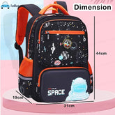 Space Bagpack for School Kids - Lightweight Large Capacity Multipurpose Orthopedic Travel Bag, Casual Bag (44 X 31 X 19 Cm)