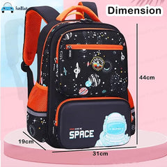Space Bagpack for School Kids - Lightweight Large Capacity Multipurpose Orthopedic Travel Bag, Casual Bag (44 X 31 X 19 Cm)