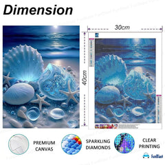 5D Diamond Painting Kit Includes Colourful Diamonds DIY Art and Craft Kit for Kids and Adults Suitable for Home Leisure and Wall Decoration (30 X 40 Cm)