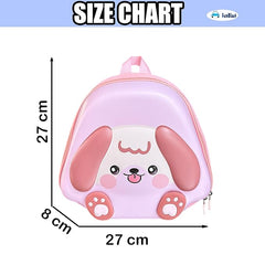 Pre Schoolers Backpack for Kids - Small Lightweight Miniature Bags for 2 Years to 5 Years Toddlers (27 X 27 X 8 Cm)
