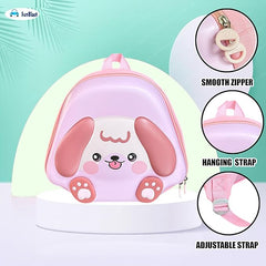 Pre Schoolers Backpack for Kids - Small Lightweight Miniature Bags for 2 Years to 5 Years Toddlers (27 X 27 X 8 Cm)