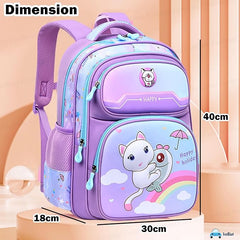 Unicorn School Bags for Girls, Kids - Backpack for School, Travel, Picnic, Camping 5-12 Years old (40 X 30 X 18 Cm)