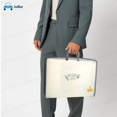 Portfolio File Folder A 3 Size with Zip Lock – Big Size Professional File Storage Bag, 12 Pockets File Folder, Travel File Organizer Bag, Artist/Certificate File Holder