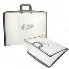 Portfolio File Folder A 3 Size with Zip Lock – Big Size Professional File Storage Bag, 12 Pockets File Folder, Travel File Organizer Bag, Artist/Certificate File Holder