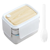 Insulated Lunch Box for Kids - Stainless Steel Lunch Box, Tiffin Box, Lunch Box with Spoon, Double Leak-Proof Lunch Box