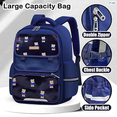 Large Capacity Shoulder School Bags for students - Multipurpose Office, Casual Backpack for Boys Girls Kids, Travel and Picnic Bag