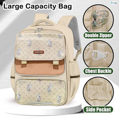 Large Capacity Shoulder School Bags for students - Multipurpose Office, Casual Backpack for Boys Girls Kids