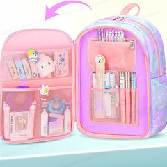 Unicorn Backpack for Children - Lightweight Large Capacity Orthopedic School Bag for Boys Girls Kids (39 X 31 X 20 CM)