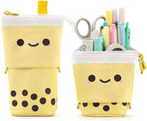 Boba Pop-Up Stationery Organizer for Kids (Yellow)