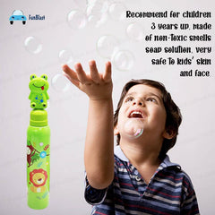 Bubble Blaster Toy for Kids Bubble Blaster Long Stick for Kids Bubble Toy, Bubble Maker for Kids Indoor & Outdoor Toys for Boys and Girls(Elephant+Frog)