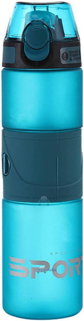 Unbreakable Water Bottle with Sipper & Straw, BPA Free Drinking Bottle, Leak-Proof Water Bottle Ideal for Office, Sports, School 700 ML – Polycarbonate & Polypropylene