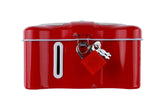 Piggy Bank - Money Saving Tin Coin Bank with Lock and Key, Cartoon Coin Box for Kids, Boys, Girls, Piggy Bank for Kids