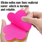 Sticky Notes – Sticky, Sticky Pad, Sticky Notes Cute, Stick Notes for Study, Stationary Items, Memo, Sticky Notes for Girls, Stationary Set for Kids (Pack of 5)