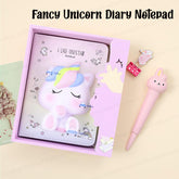 Unicorn Diary for Girls, 3D Squishy Destress Unicorn Notebook Diary, Diary for Kids, Fancy Unicorn Diary Notepad, Diary for girls stylish- 120+ Pages (Pack of 1 Pcs)