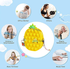 Pop it Sling Bag - Crossbody Bag for Kids, Pop it Purse for Girls