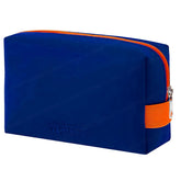 Multipurpose Cosmetic Pouch with Zipper Lock for Girls & Women (Blue)