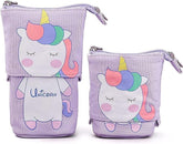 Boba Standing Pop-Up Stationery Organizer for Kids (Unicorn)