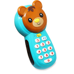 Cartoon Musical Mobile Phone for Kids, Mobile with Light & Sound Toys for Babies | Educational Toys for Kids 3+ Years/Boys/Girls-1 Unit